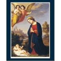 Print - Kneel Madonna - Child