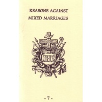 Reasons against Mixed Marriages