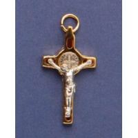 St Benedict Cross - Brass