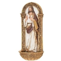 SACRED HEART OF JESUS FONT 7"