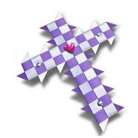 Woven Cross Kit - Purple