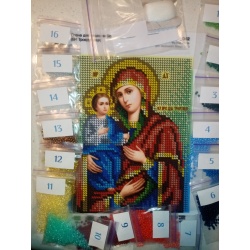 Our Lady of Perpetual Succor 12x15.4cm Beaded Embroidery Kit