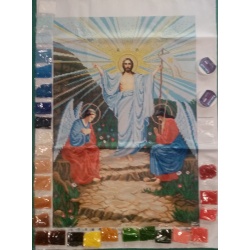 Resurrection of Christ 40x59cm Beaded Embroidery Kit